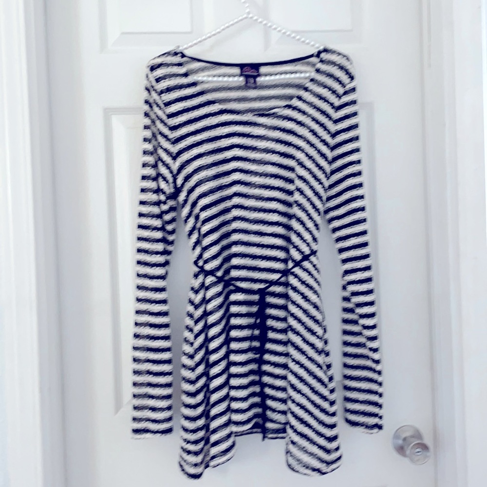 Maternity Tunic Black and White